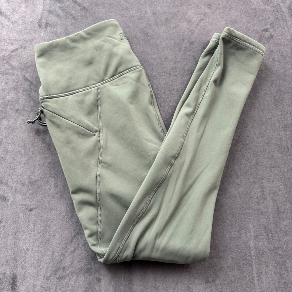 Avalanche Outdoor Supply Co Sage Green High Waisted Active Leggings Pockets M